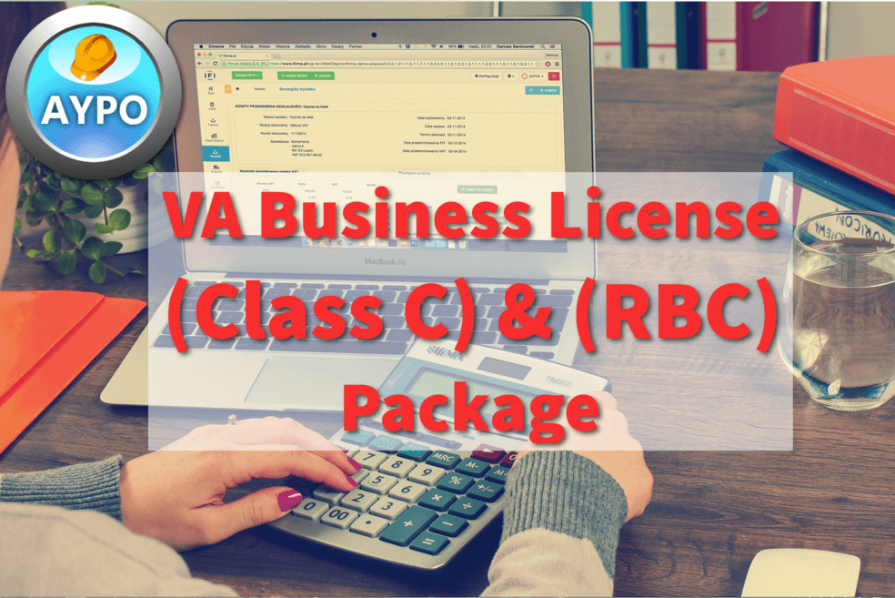 VA Class A, B & C Contractor License & RBC Training Package